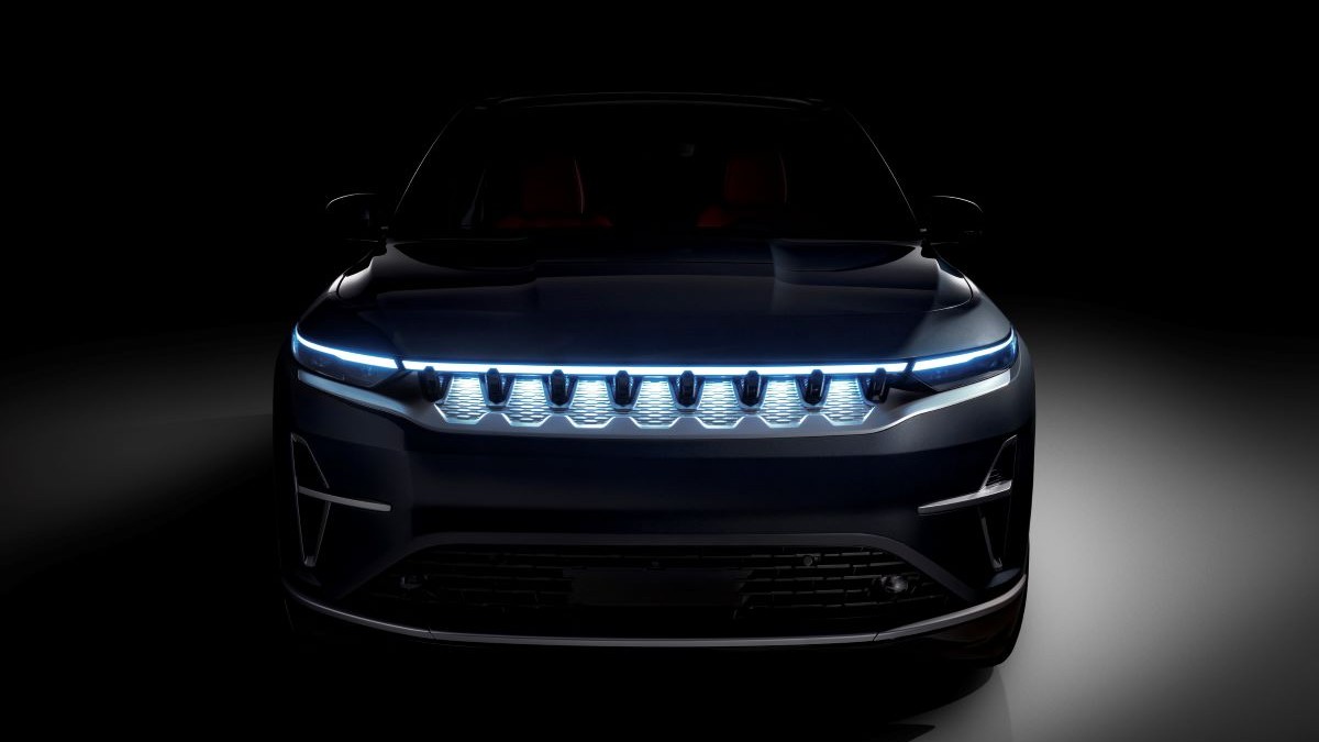 Jeep is Teasing the Arrival of its First BEV The 2024 Jeep Wagoneer S